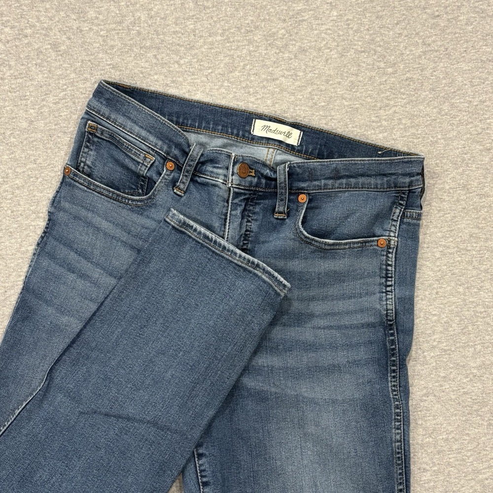 Madewell Stovepipe Jeans Women's Size 29 (Fits 30x26.5) Blue Medium Wash Denim